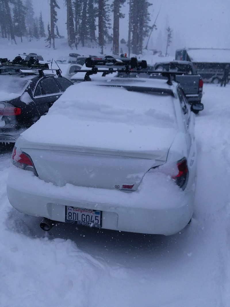 Illustration for article titled SNOWBARU!